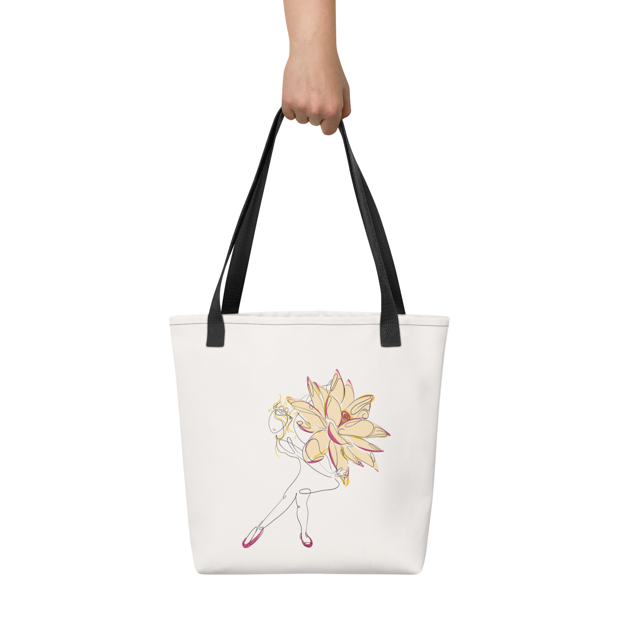 Danseuse Lotus Tote bag