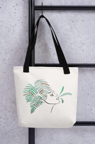 Femme Fougère Tote bag