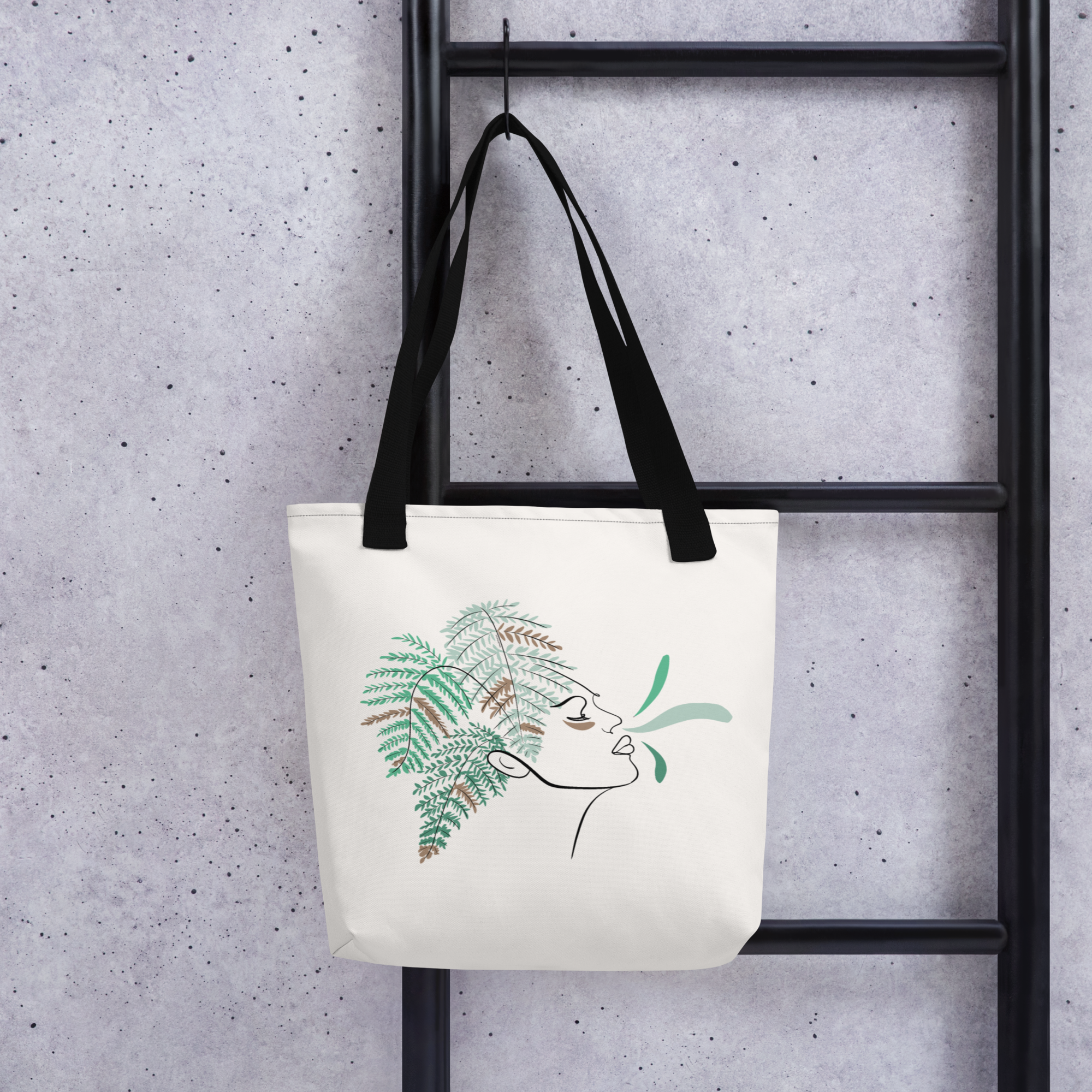 Femme Fougère Tote bag