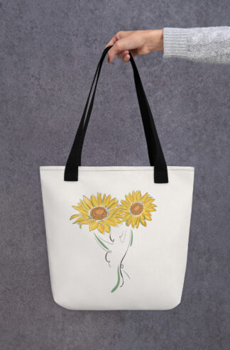 Femme Tournesol Tote bag