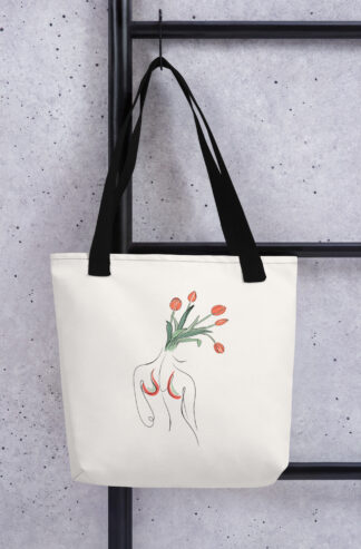 Femme Tulipe Tote bag