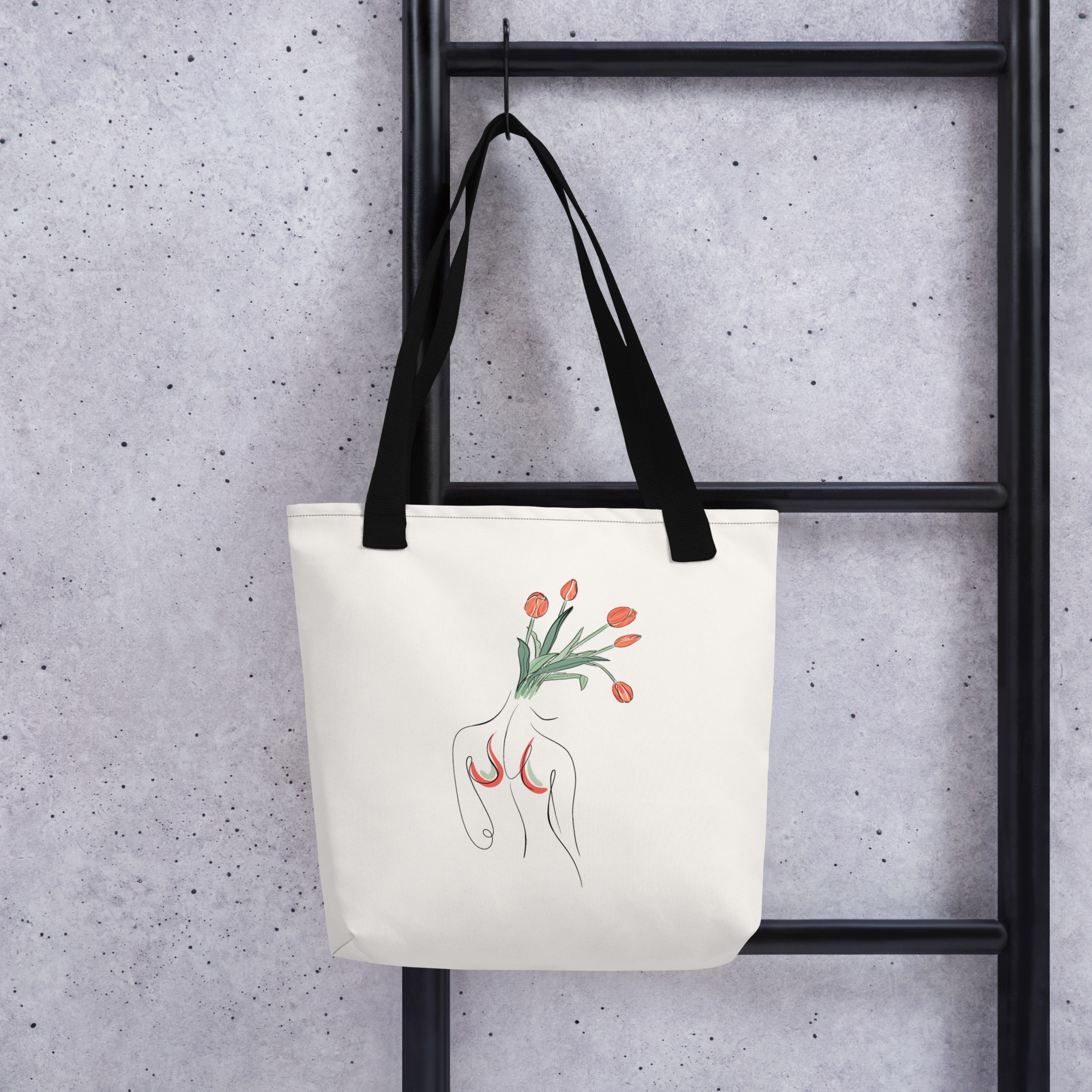 Femme Tulipe Tote bag