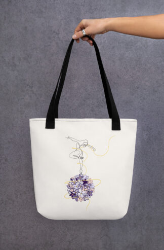 Danseuse Lilas Tote bag