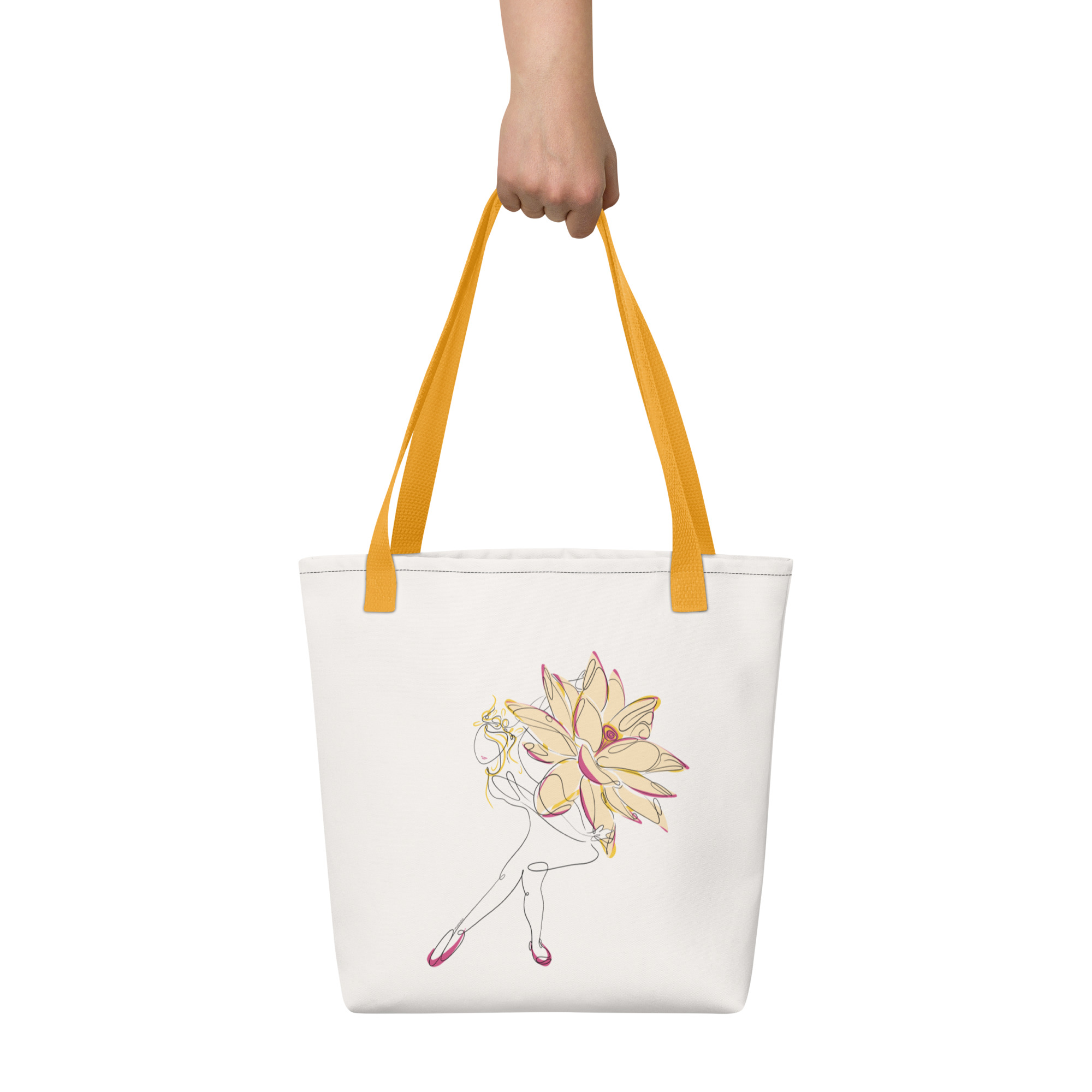 Danseuse Lotus Tote bag – Image 3