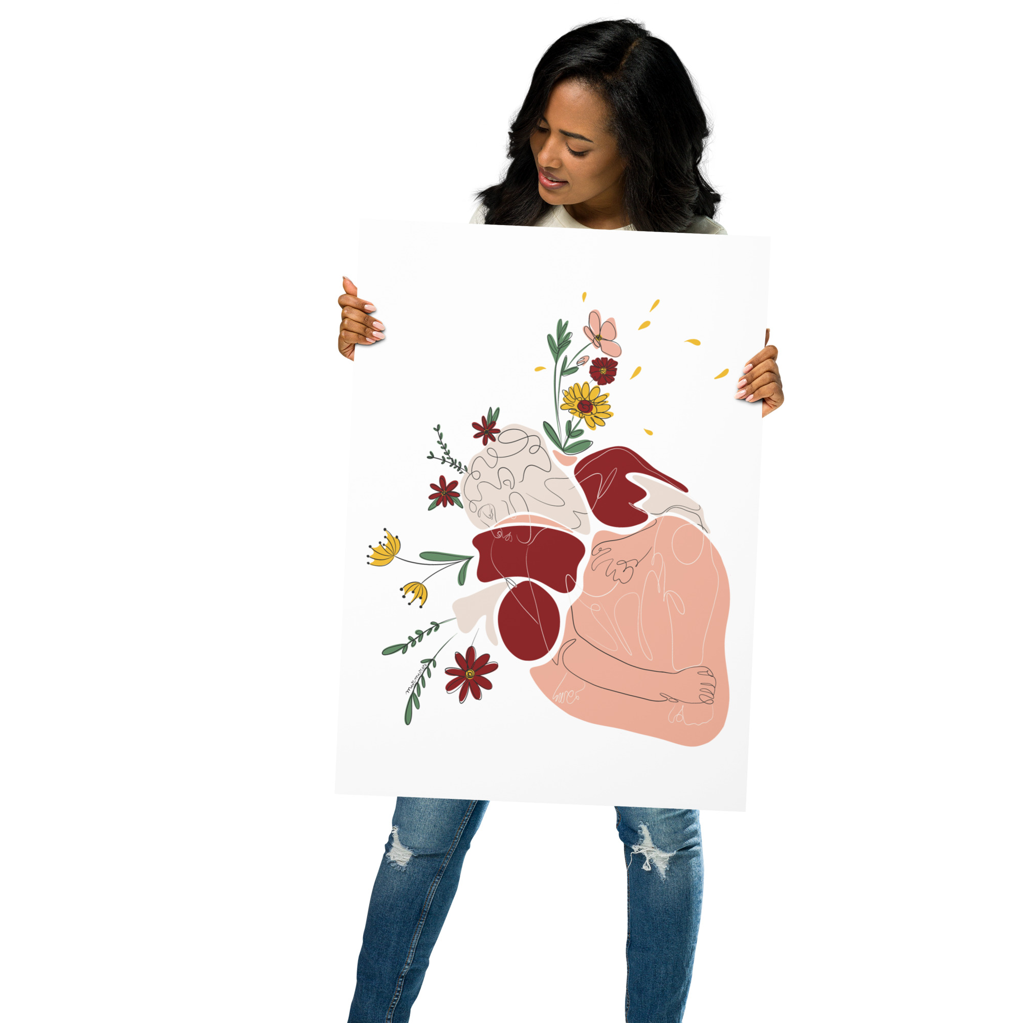 Coeur Végétal Affiche – Image 3