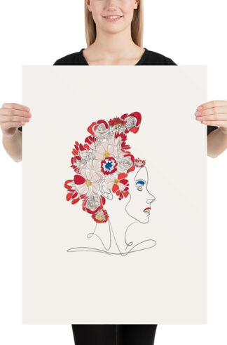 Coiffe Marianne Affiche