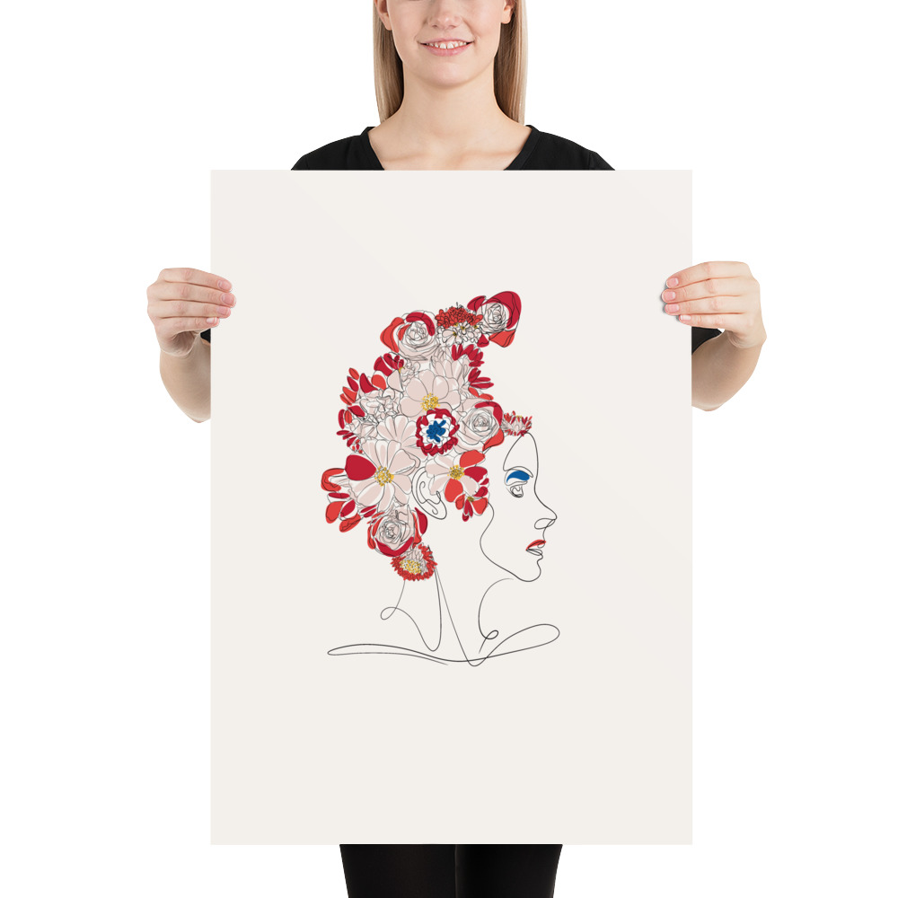 Coiffe Marianne Affiche