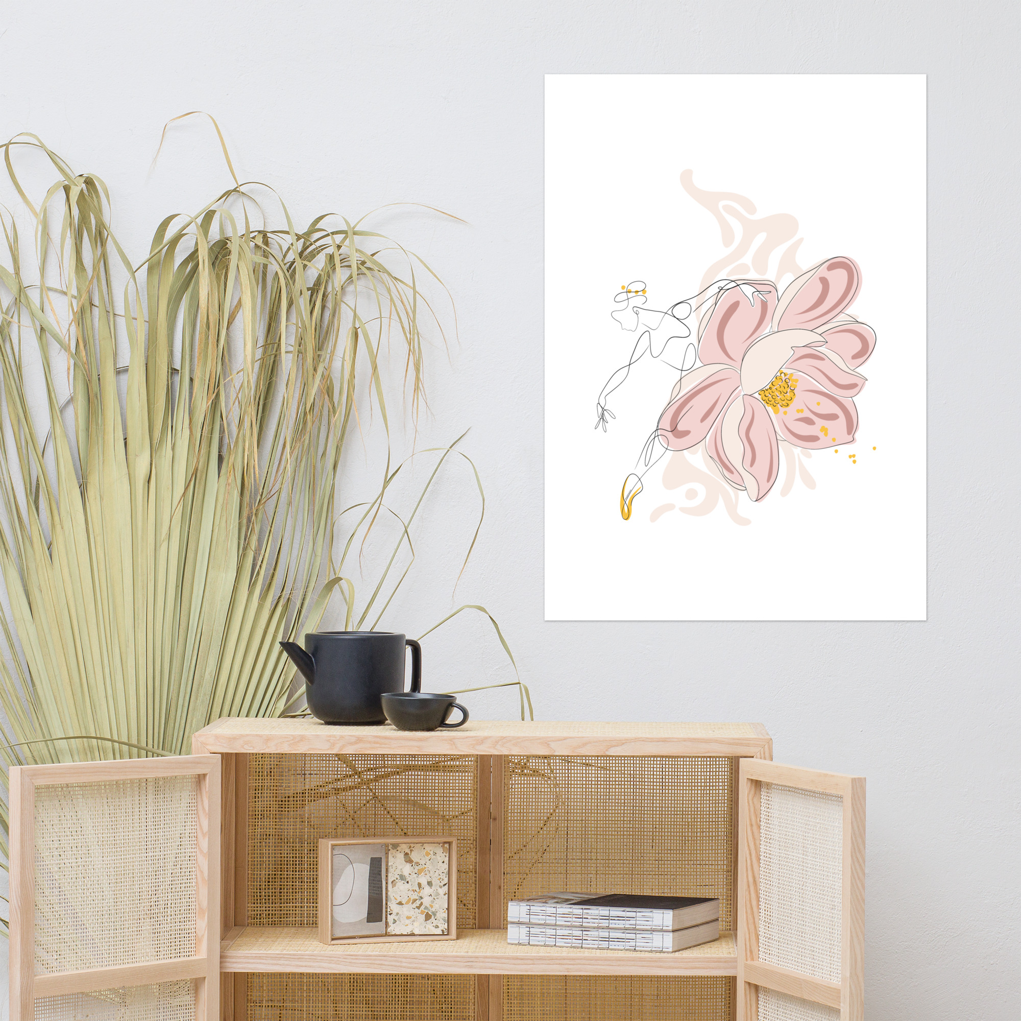 Danseuse Magnolia Affiche