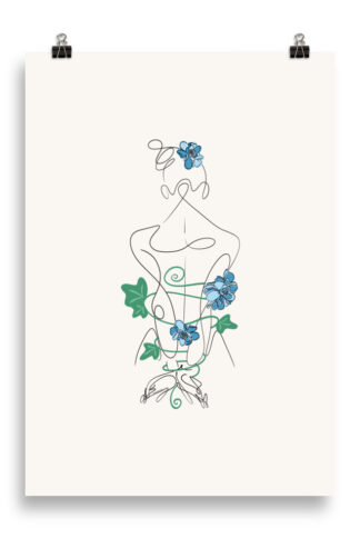 Liens Fleuris Affiche