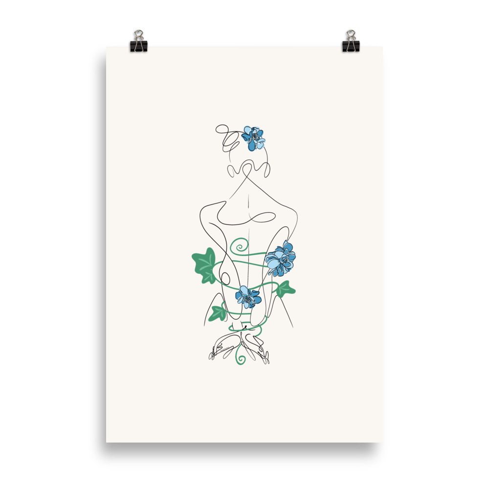 Liens Fleuris Affiche