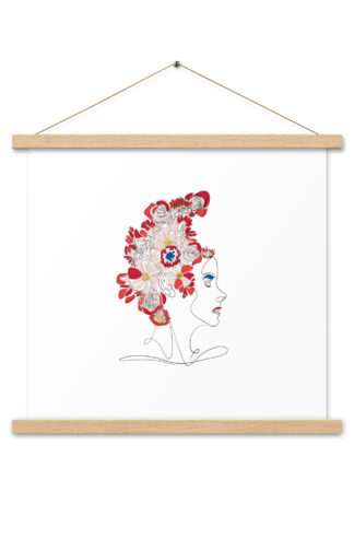 Coiffe Marianne Affiche avec accroches