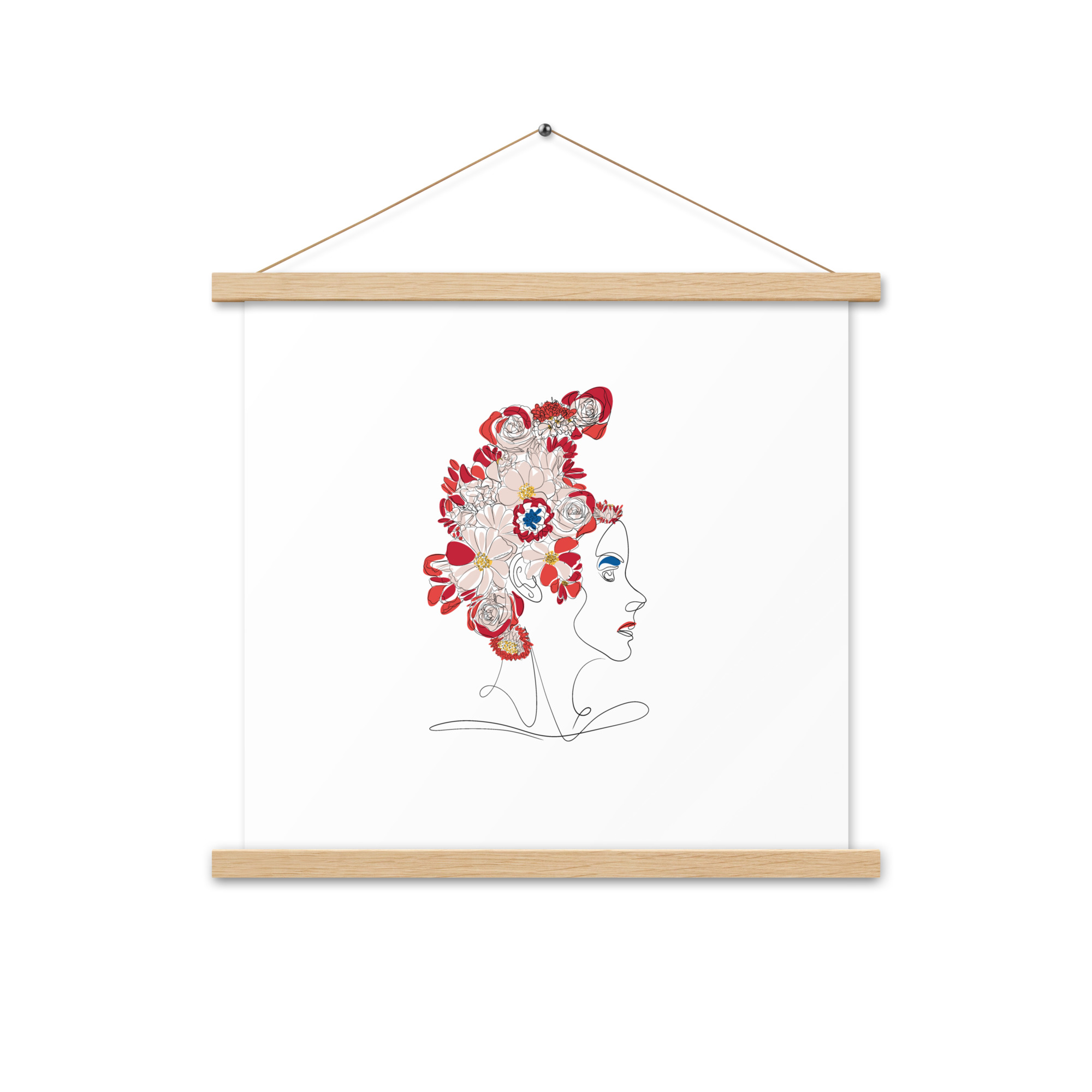 Coiffe Marianne Affiche avec accroches