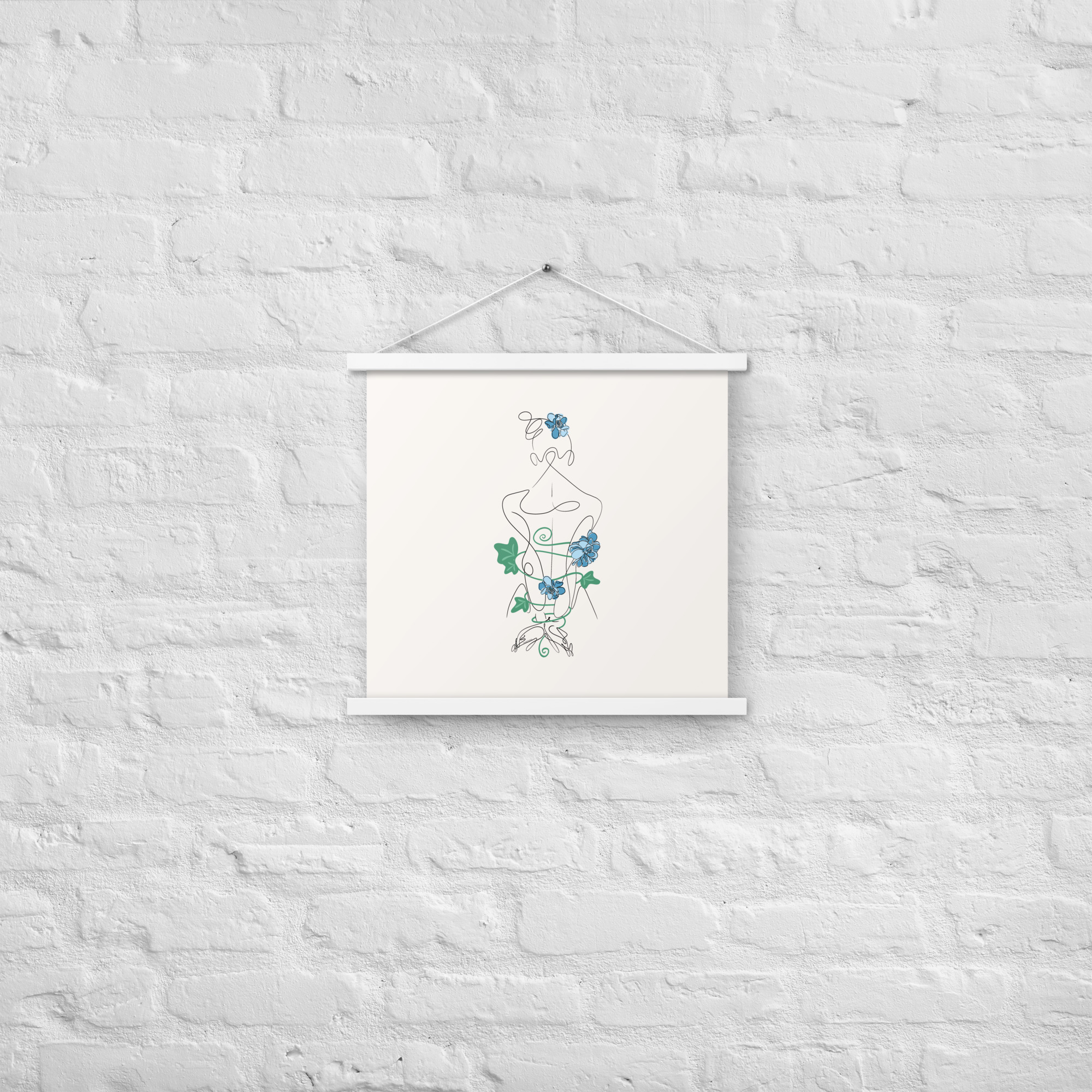 Liens Fleuris Affiche avec accroches – Image 4