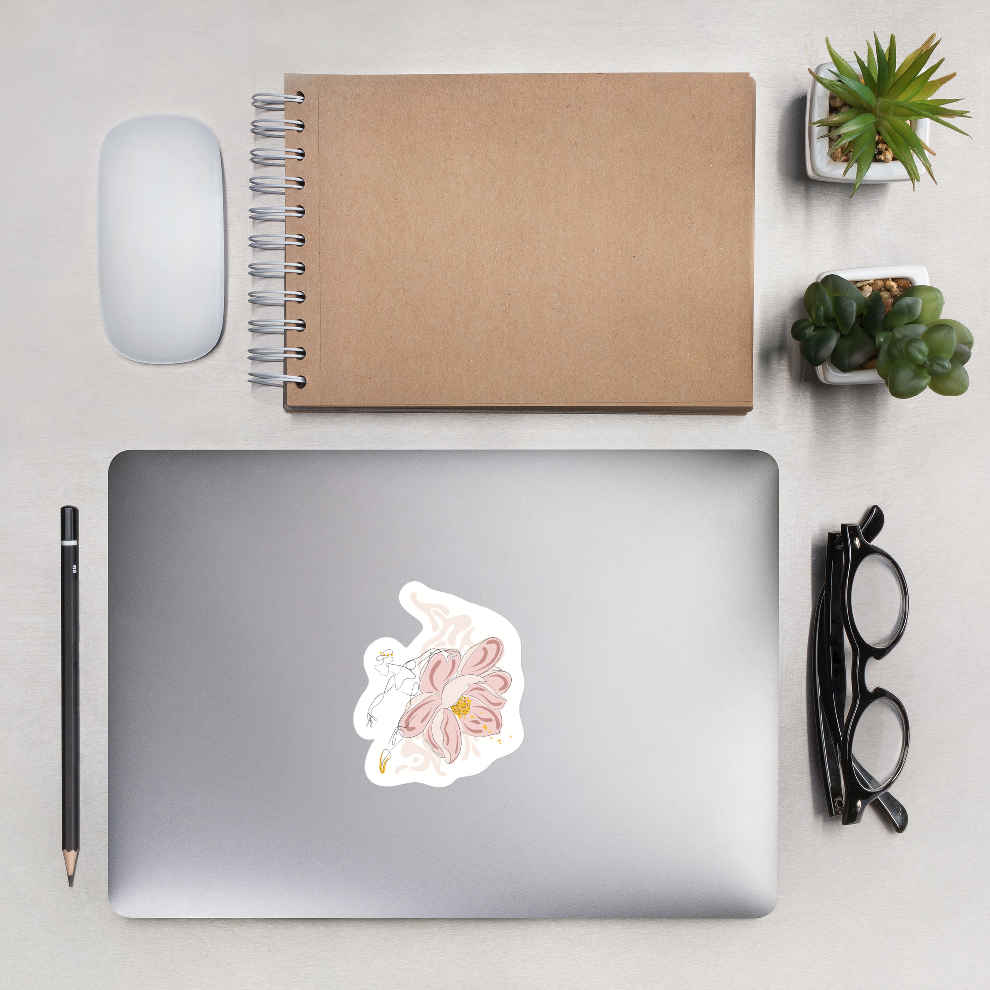 Danseuse Magnolia Autocollant